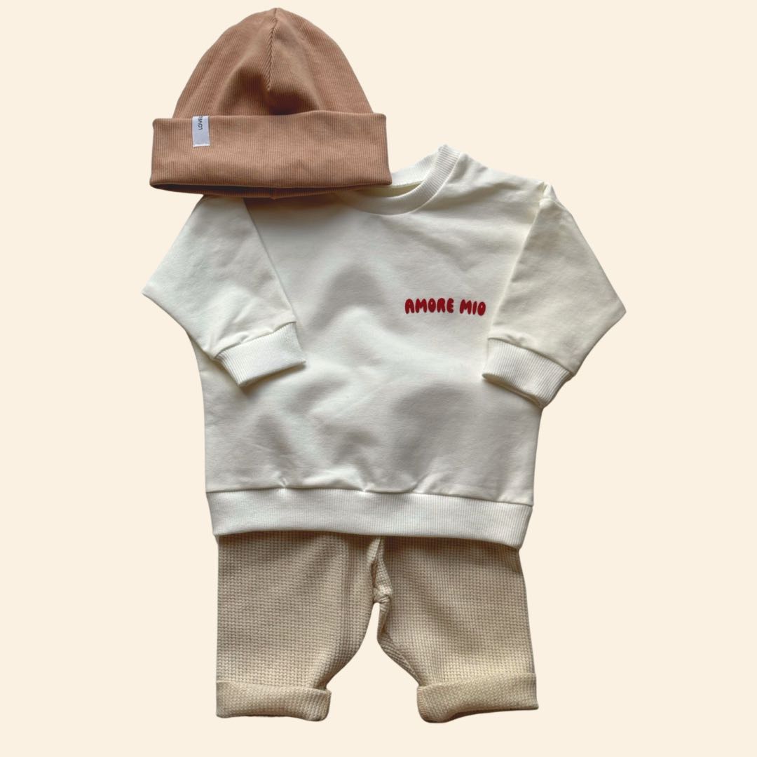 PANTS LEICHTE WAFFEL NATUR - lovelyn-baby