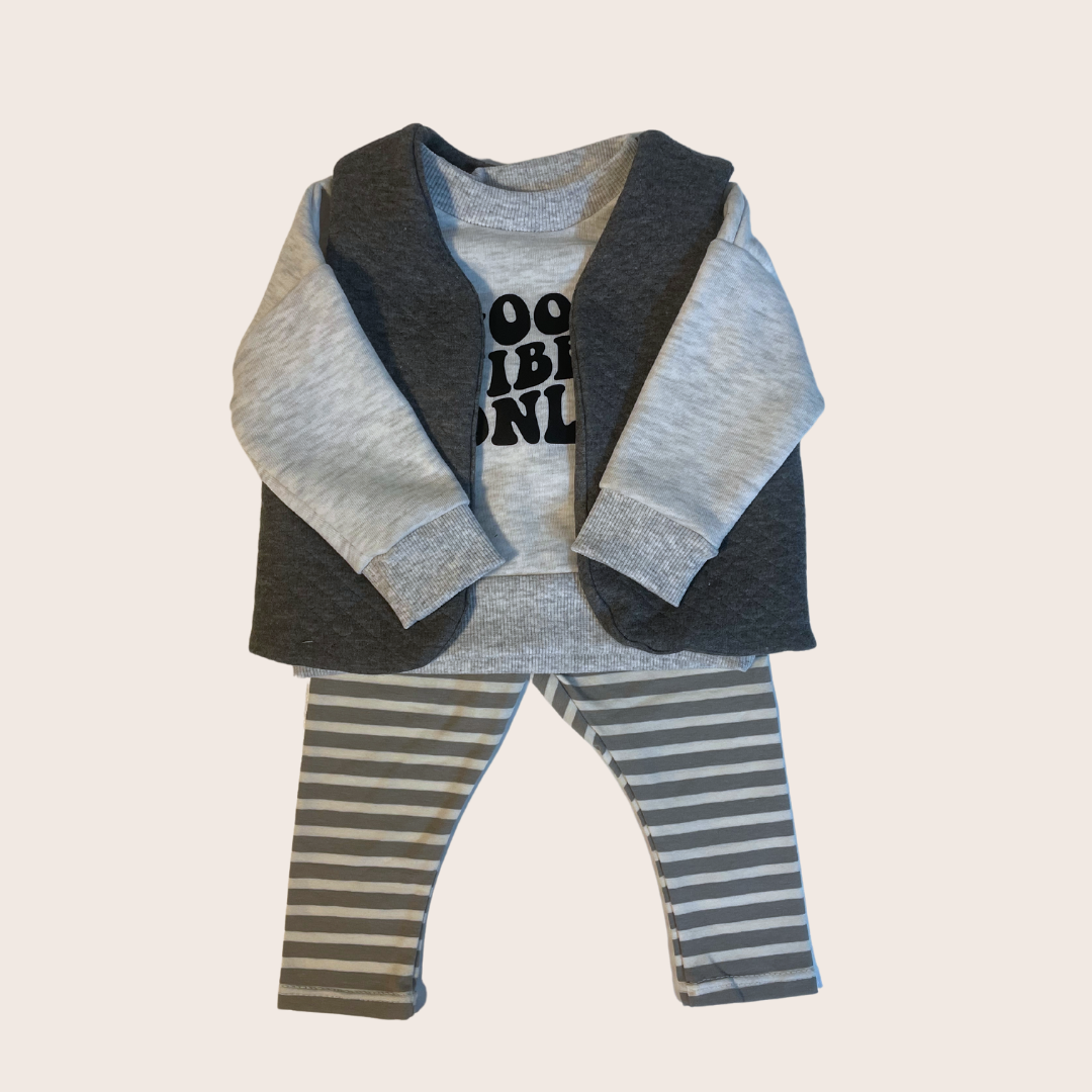 SWEATER GOOD VIBES ONLY - lovelyn-baby