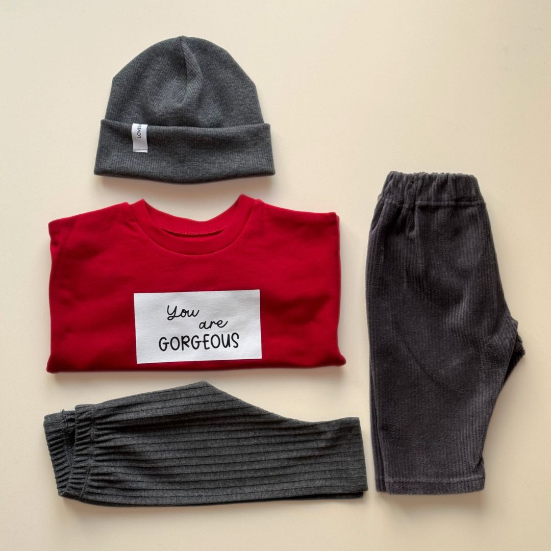 PANTS CORD ANTHRAZIT - lovelyn-baby