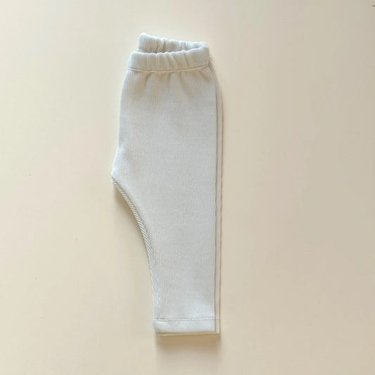 LEGGING RIB ECRU