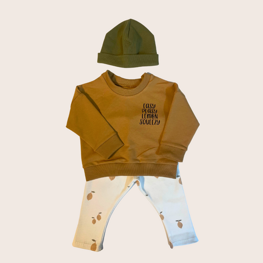 LEGGING RIB LEMON - lovelyn-baby