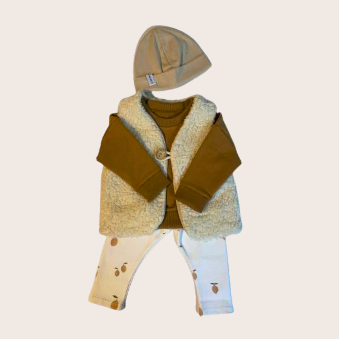 LEGGING RIB LEMON - lovelyn-baby