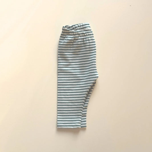 LEGGING STRIPED SAGE - lovelyn-baby