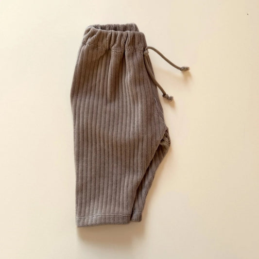 PANTS CORD TAUPE - lovelyn-baby
