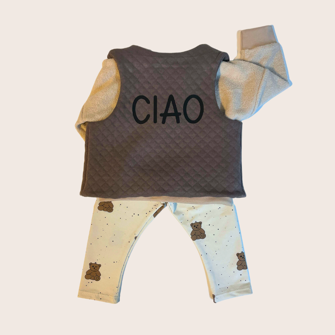 VEST CIAO, ADIOS, AU-REVOIR - lovelyn-baby