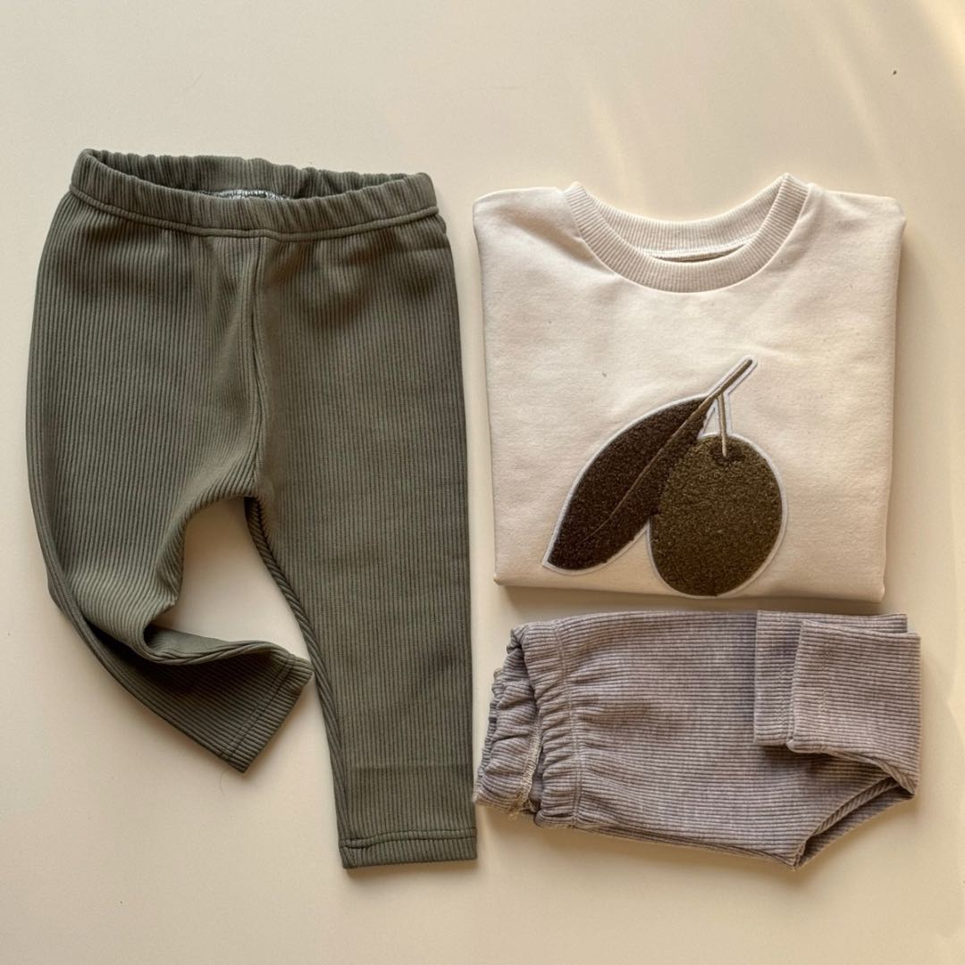 SWEATER OVERSIZE OLIVE - lovelyn-baby