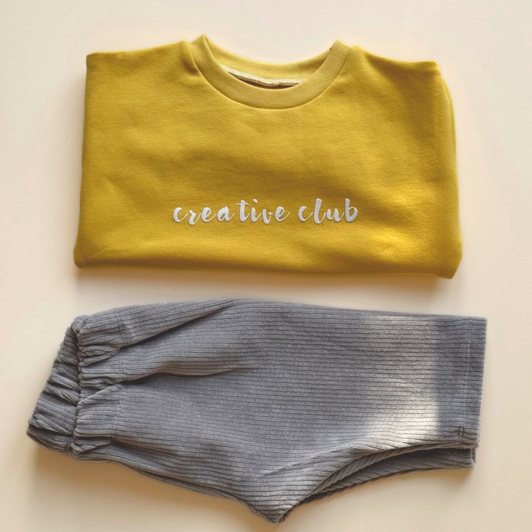 PANTS CORD GRAU - lovelyn-baby