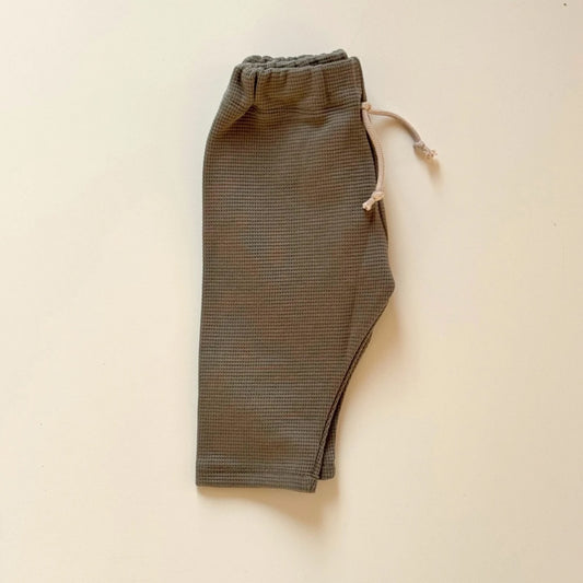 PANTS WAFFLE OLIVE