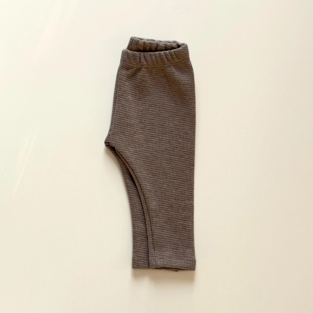 LEGGING WAFFLE BRAUN MELIERT