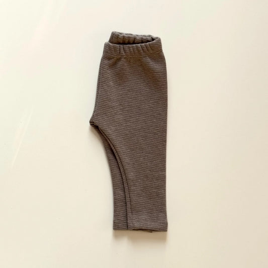 LEGGING WAFFLE BRAUN MELIERT