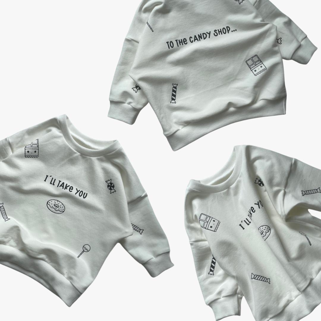 SWEATER OVERSIZE CANDYSHOP - lovelyn-baby