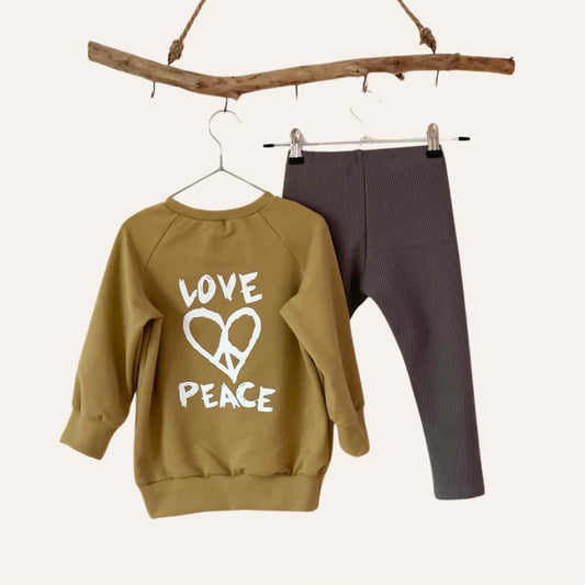 SWEATER LOVE & PEACE - lovelyn-baby