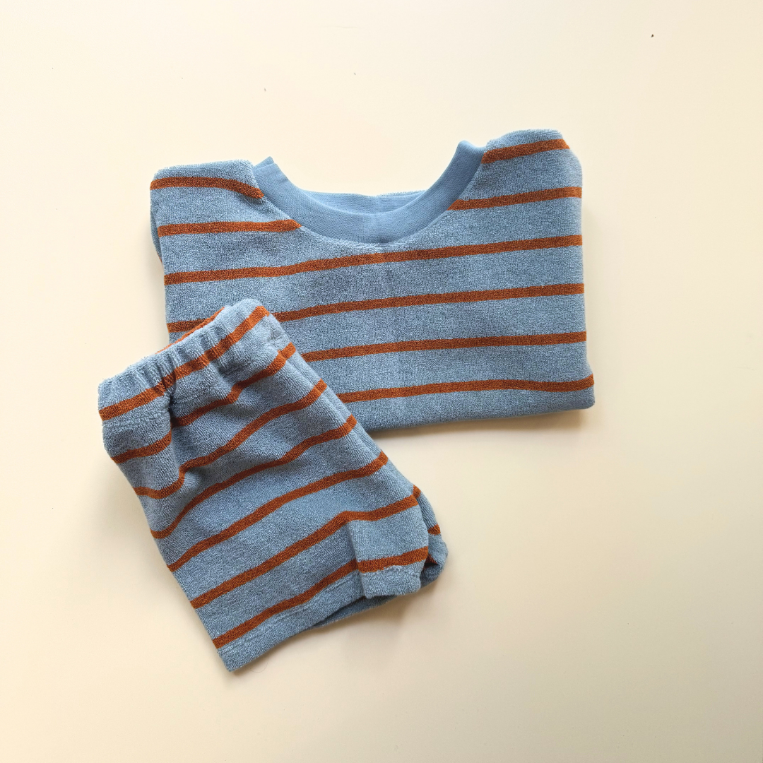 TERRY CLOTH SHIRT ORANGE
